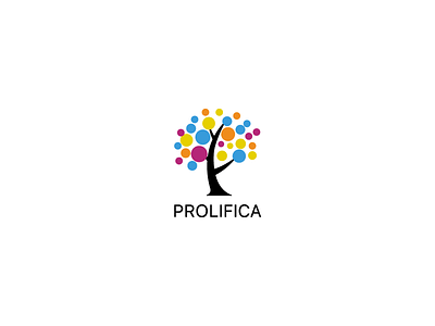 Prolifica app branding logo ui vector web