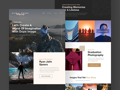 Photography Web Design