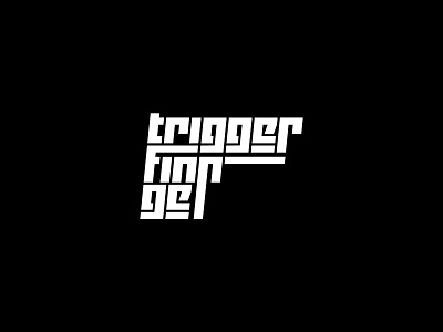 TriggerFinger — Streetwear brand brand design brand identity branding design flat graphic design logo