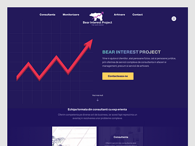 Business consulting firm homepage ui ui design uiux ux webflow