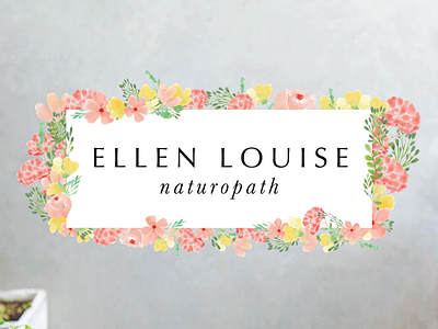 Naturopath logo brand branding floral logo logo design nature naturopath