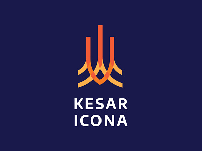 Kesar Icona Brand Identity branding logo