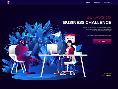 Business Challenge Illustration