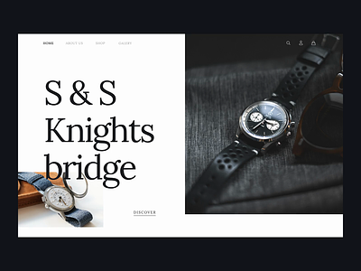 Watches site web after effect clean design motion stylish ui ux watch watches webdesign website