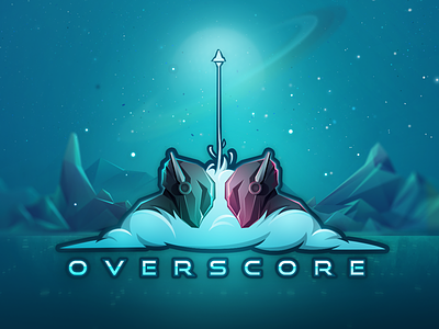 Overscor. Logo design