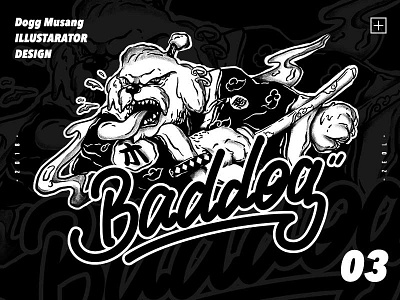 Dogg Musang ai graffiti hiphop