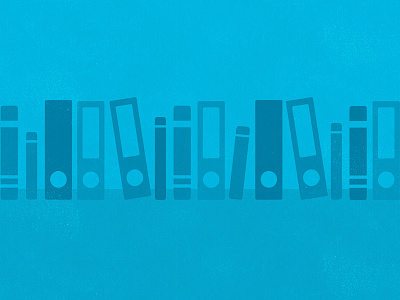 Book shelf blue book flat folder grunge illustration spine