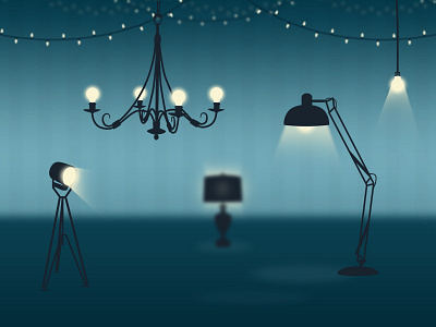 Lamps illustration lamp light xero xerocon