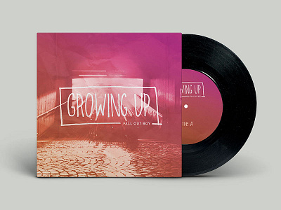 Artwork for Alternate Singles - Growing Up album art album cover graphic design music design