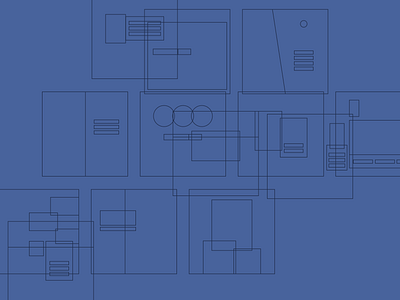 A different take on the landing pages pattern illustration outline outline illustration