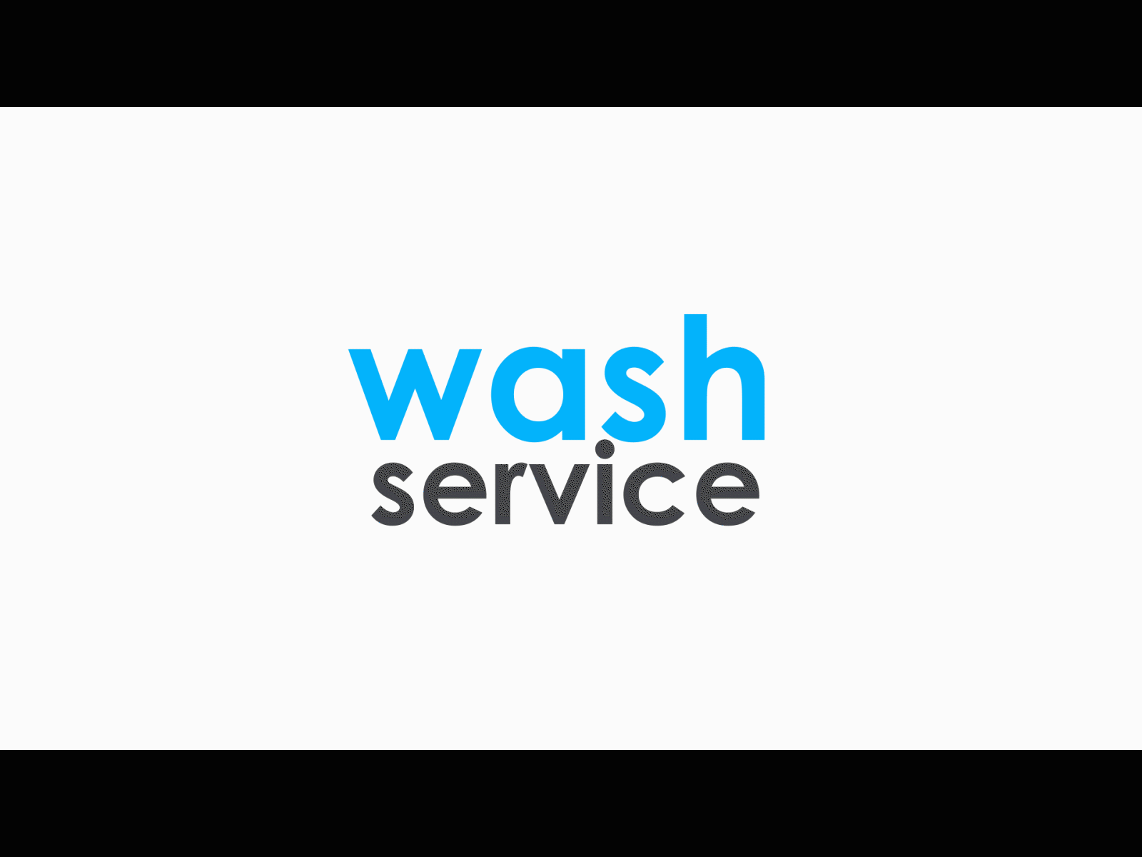 Car washing service logo 2d animation animation car intro logo logo animation service wash