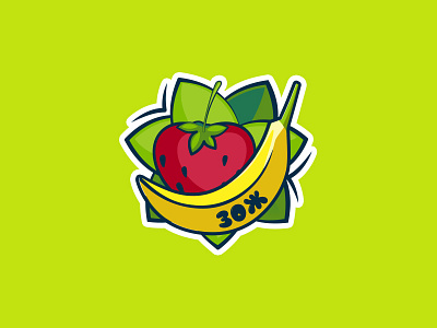 proper diet logo banana logo strawberry