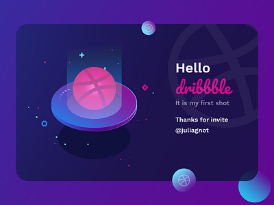 Hello Dribbble