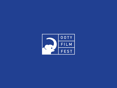 Ooty Film Festival Logo branding design illustration logo minimal vector