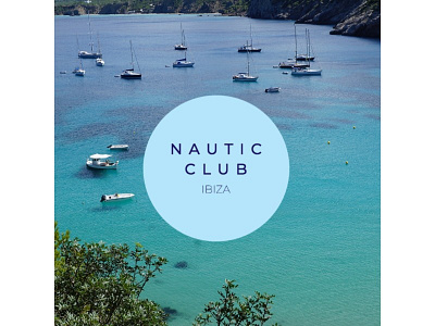 Nautic Editable Banner art banner banners boat club color design ibiza nautic photo