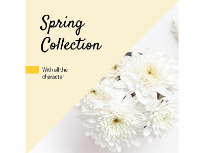 Spring Editable Banner