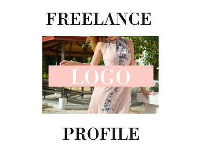 Editable Banner Design art banner banners color design freelance logo model photo pink profile