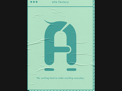 graphic work for alte factory