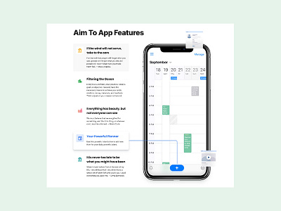 App Features Design