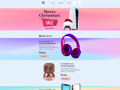 Best gifts Christmas email Design