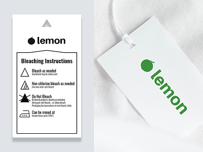 Clothing label design clothing design label lemon logo