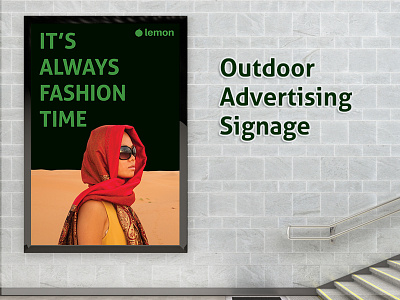 Outdoor Advertising Signage #2 advertising backlit banner billboard board design media outdoor print