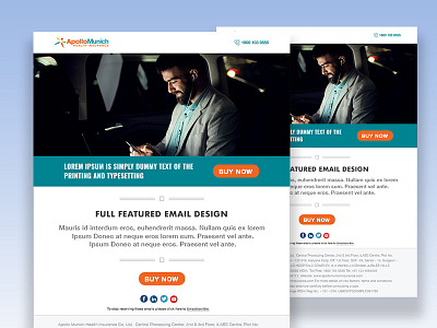 Email design template #6