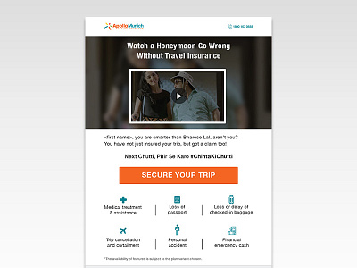 Transactional email design template #3 email newsletter product promotion templates