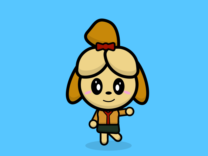 Isabelle Animal Crossing Fan Art Dowload Anime Wallpaper Hd - download roblox furry shirt template hd transparent png nicepng com in 2020 furry shirts shirt template wolf shirt