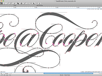 Type@Cooper Vectors calligraphy lettering type@cooper typography vector