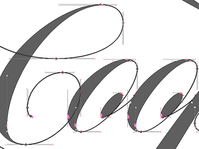 Cooper Vectors 1 calligraphy lettering type@cooper typography vector