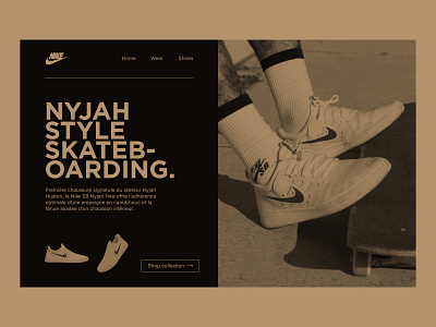 Nikeshop 👟| Concept branding concept design minimal minimalist nike photography photoshop redesign shoes simple sport streetwear typography ui ux web webdesign webpage website