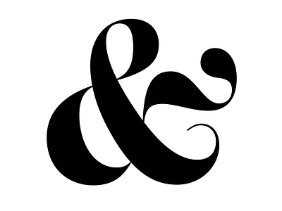 Amperswash ampersand lettering swash