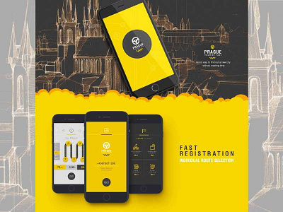 Prague tourist taxi app