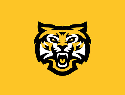 Tiger athletics baldwin branding college design georgia graphic design logo sports tiger