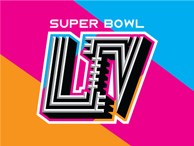 Super Bowl LIV football logo nfl sports superbowl