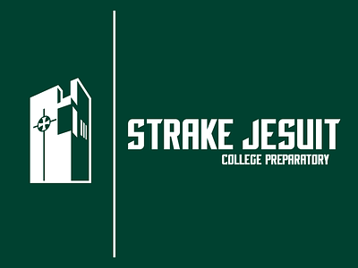 Strake Jesuit Academic logo design jesuit logo modern school