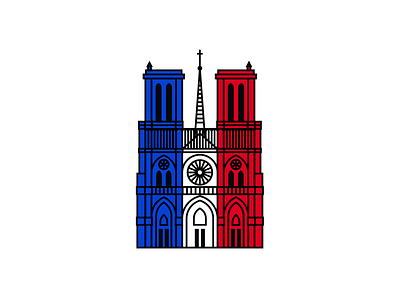 Notre Dame 2019 cathedral france illustration line art notre dame paris