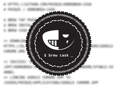 brew cask badge