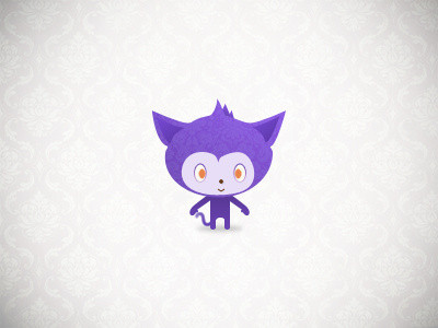 turntable.fm cat cartoon character illustration