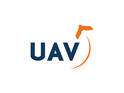 UAV branding clear drone geodesy logo logotype