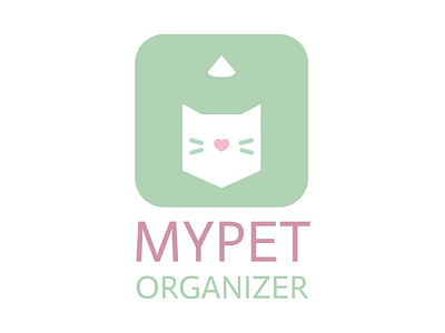Mypet Organizer App branding design logo
