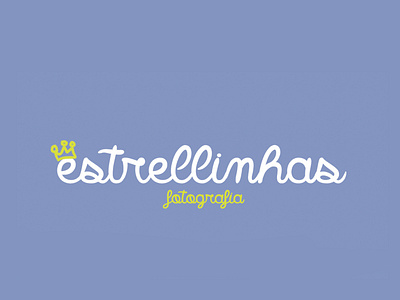 Estrellinhas fotografia branding design logo