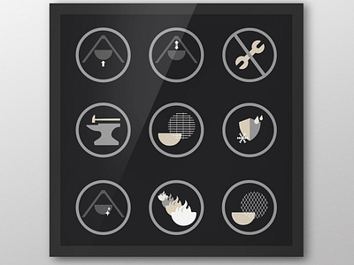 Cowboy Cauldron Quality Assurance Icons