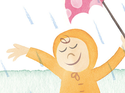 The Wrong Side of the Bed (tra-la-la) books childrens books happy illustration kids rain umbrella