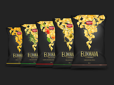 Eldorada - Premium Quality black brand branding chips gold pack packaging