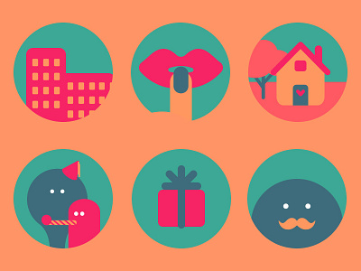 More Flat icons colourful flat icons illustration