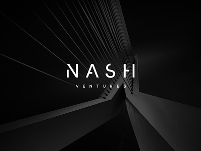 Nash Ventures Logo architecture brand branding identity logo mark