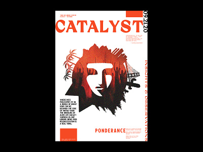 Catalyst Poster Design cover art cover design magazine poster a day poster design poster designer posterdesign posters