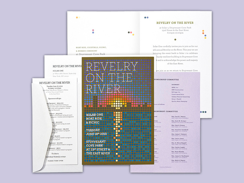 S1 Revelry Invitation brand identity typography type design print design art direction tesla photography vector illustration branding art design